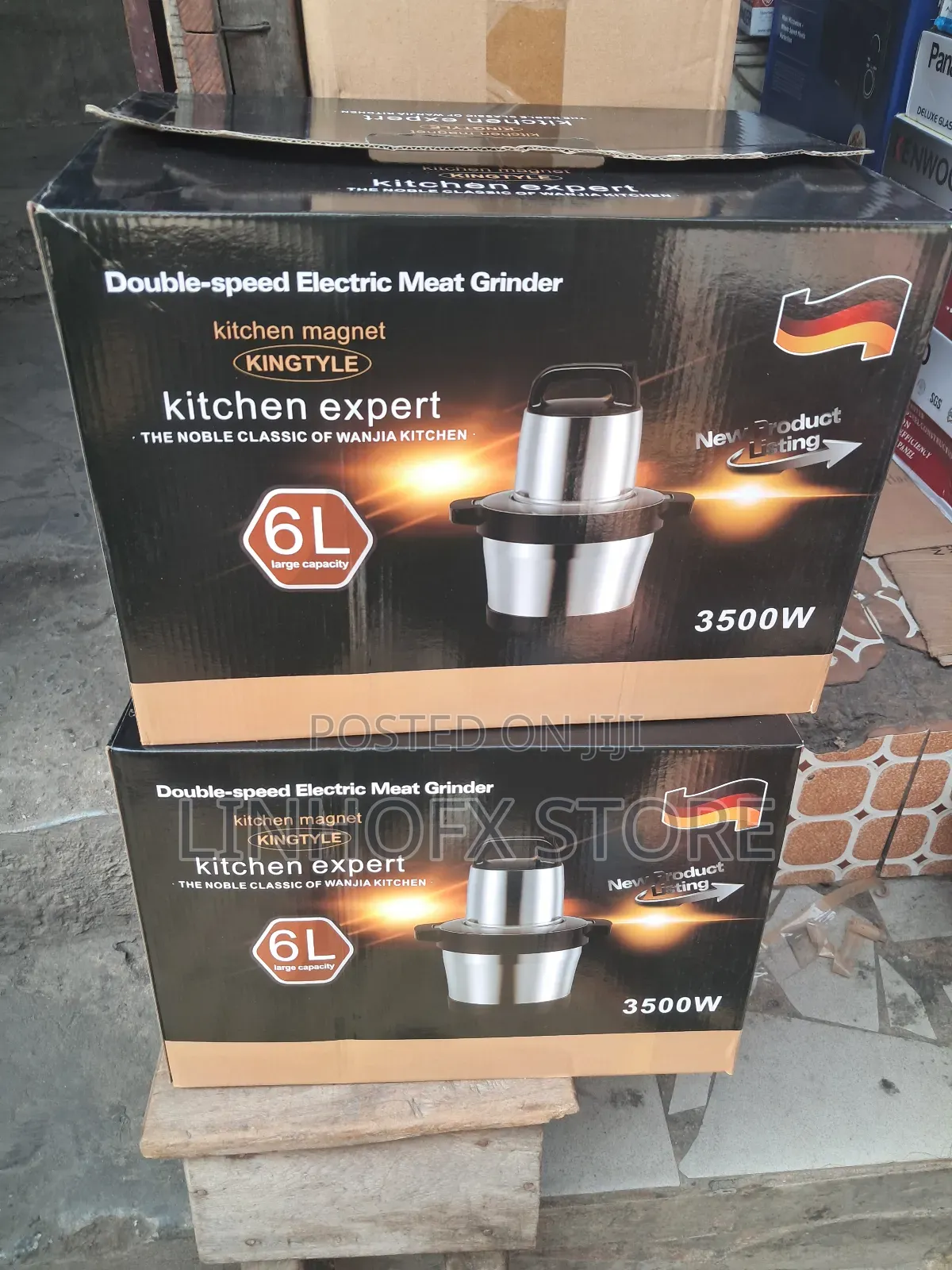 Double Speed Electric Grinder