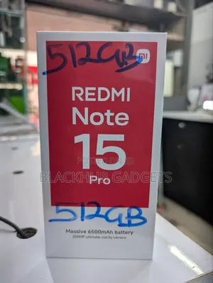 New Xiaomi Redmi Note 15 Pro 512 GB