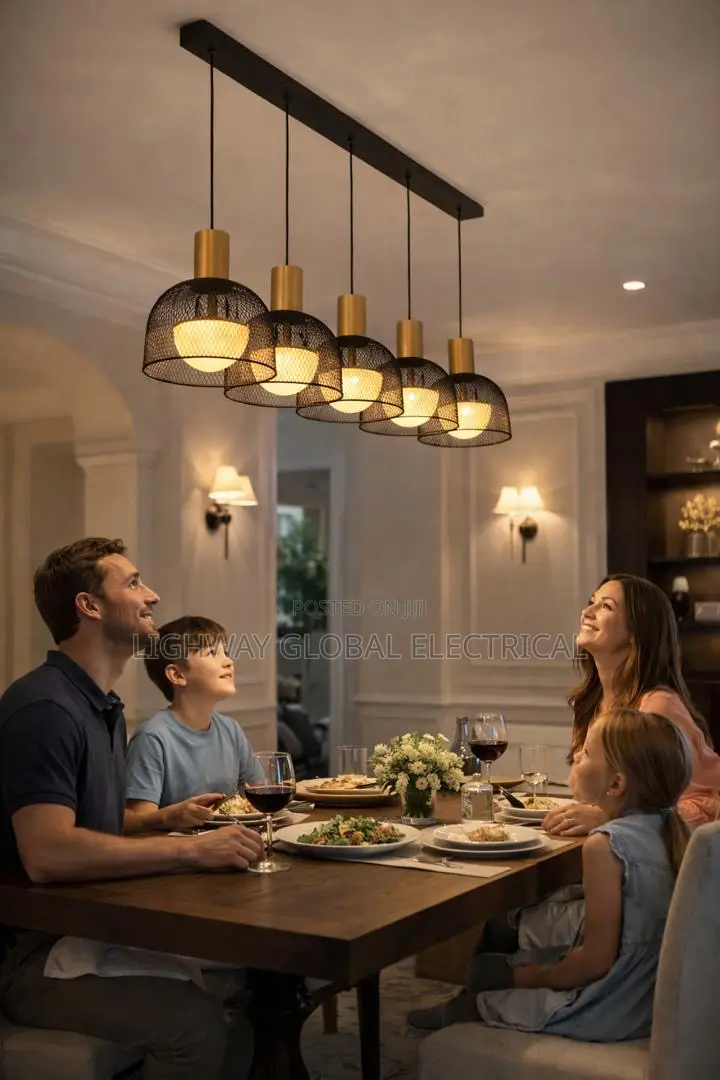 Modern Home Decor Basket Chandelier