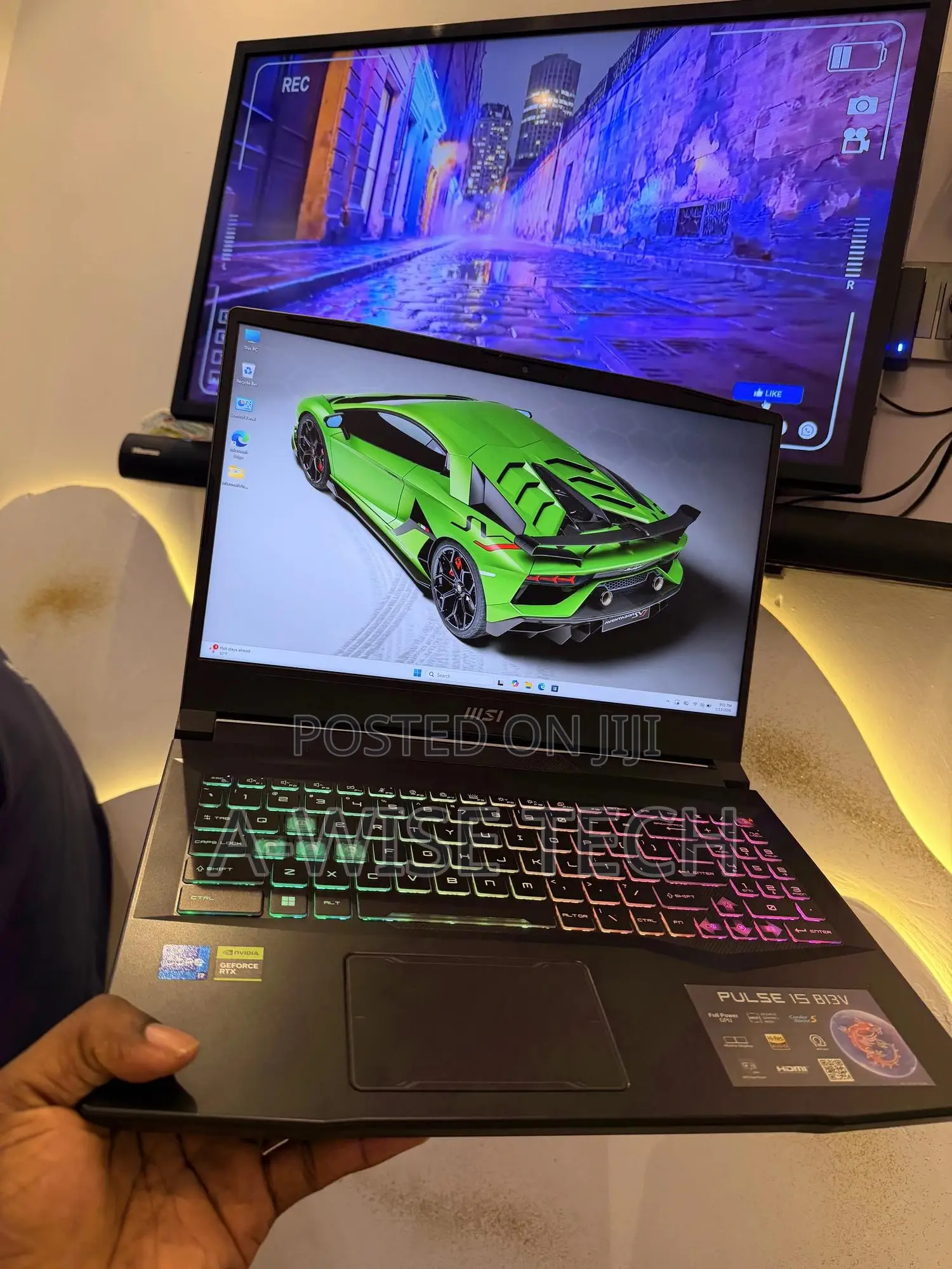 Laptop MSI Pulse GL76 16GB Intel Core I7 SSD 1T