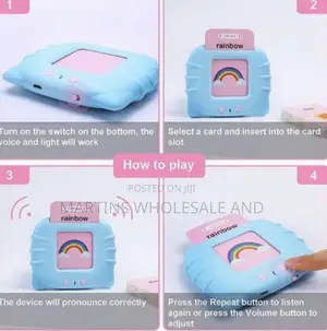 Talking Flashcard Educational Toy for Children.