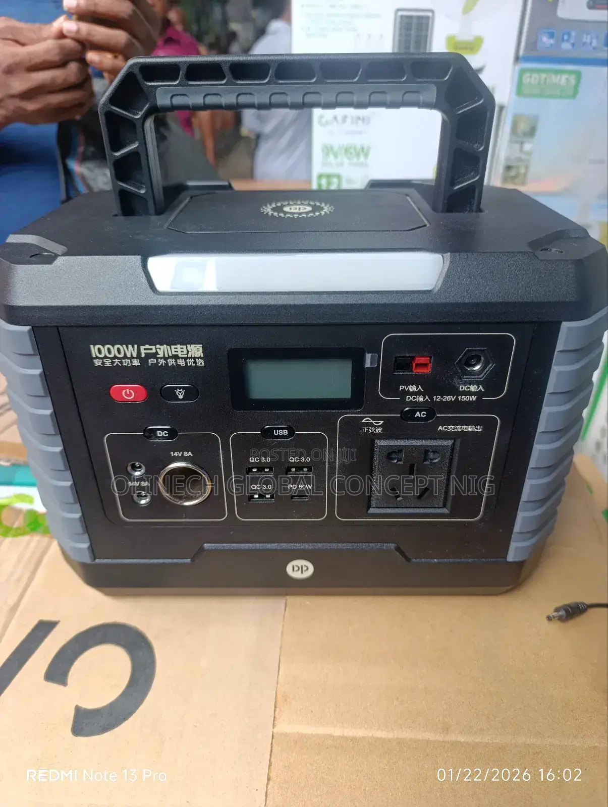 1000 W Dp Solar Power Generator