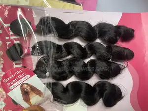 16/18 Inches Loose Wavy Soft Blend Bundles