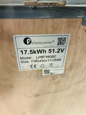 17.5kwh 51.2v Felicity Battery