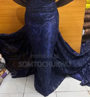 Beautiful Sample Lace With Sequins Design