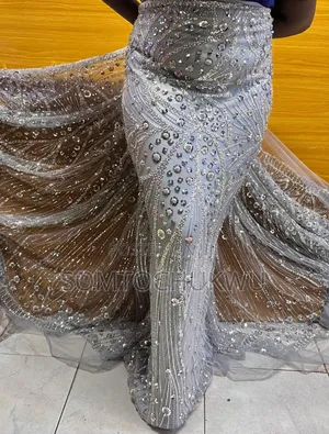 Hand Beaded Lace