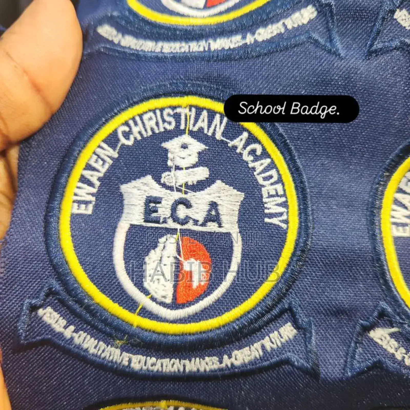 Monogramming Badge