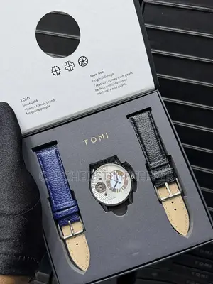 New Tomi Leather Watch Unisex