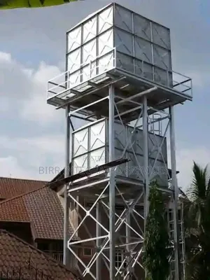 Braithwaite Pressed Steel Water Tank, Plinth And Stanchion Fabrication