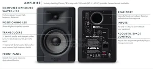M Audio Bx5 D3 Studio Monitor Speaker