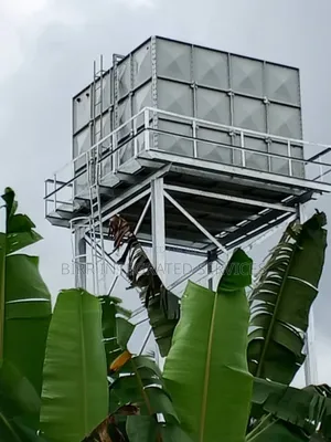 Braithwaite Galvanized Pressed Steel Tank, Stanchion, And Plinth