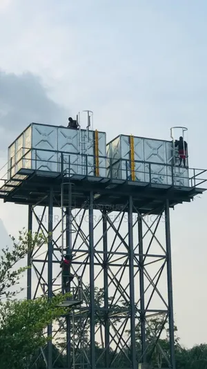 Braithwaite Pressed Steel Water Tank,Plinth,And Stanchion Fabrication
