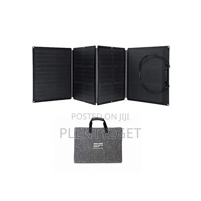Ecoflow 110w Portable Solar Panel for Power Station, Foldable Solar