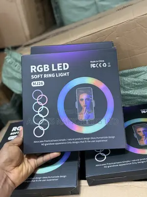 Mj26 10inches RGB Led Soft Ringlight With Tripod Stand