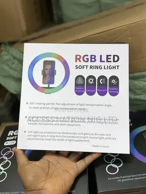 Mj26 10inches RGB Led Soft Ringlight With Tripod Stand