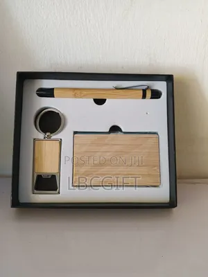 Wooden Set Of Card Holder, Pen And Key Holder ( Wholesales Only