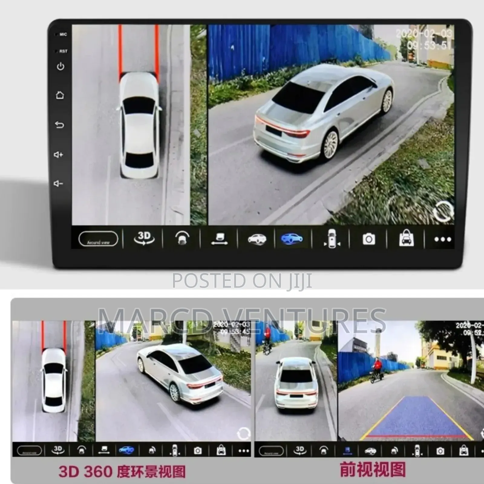 360° Assist System Camera