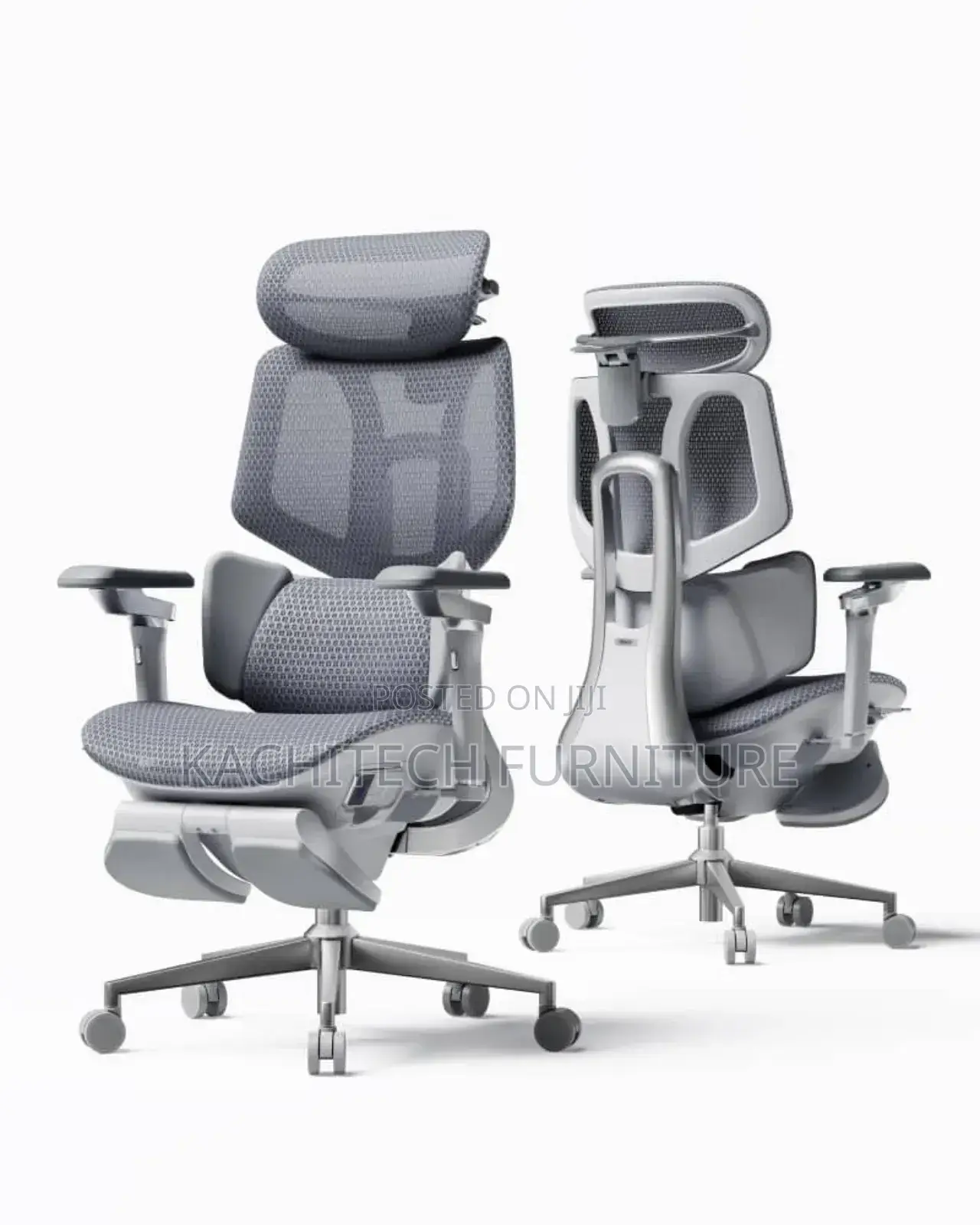 White Mesh Chair