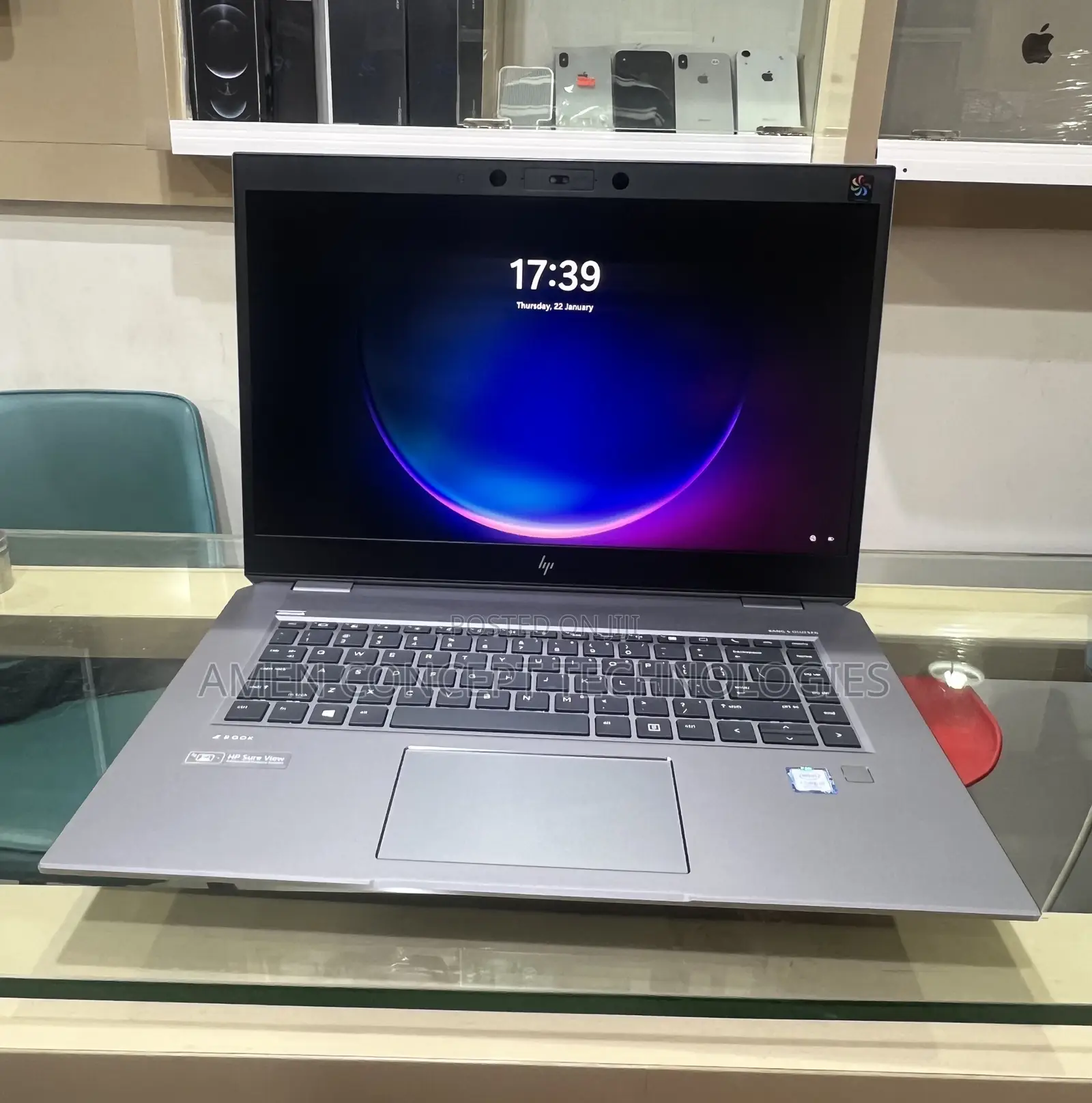 Laptop HP ZBook Studio G5 16GB Intel Core i7 SSD 512GB