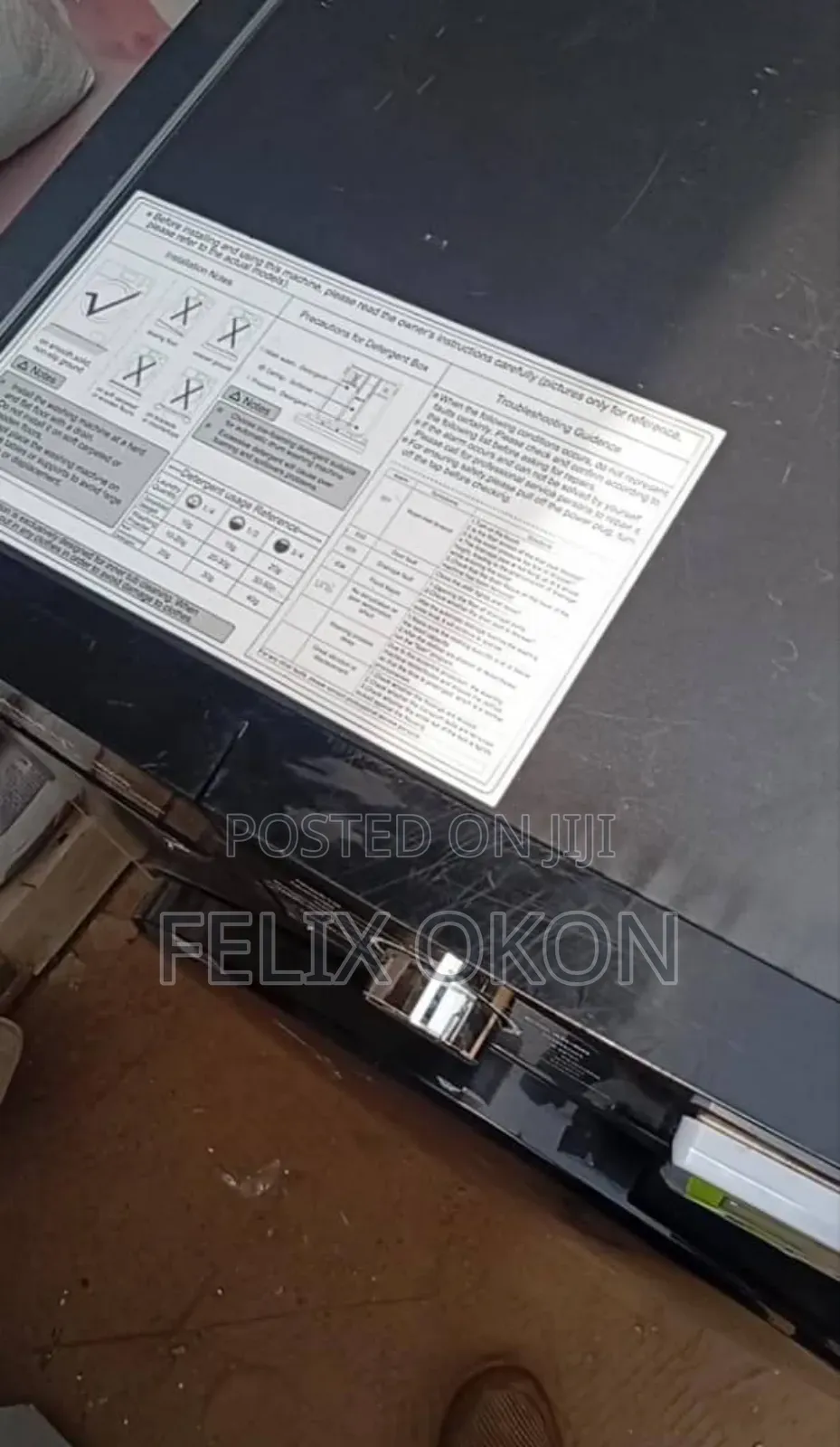 Sideloader Washing Machine