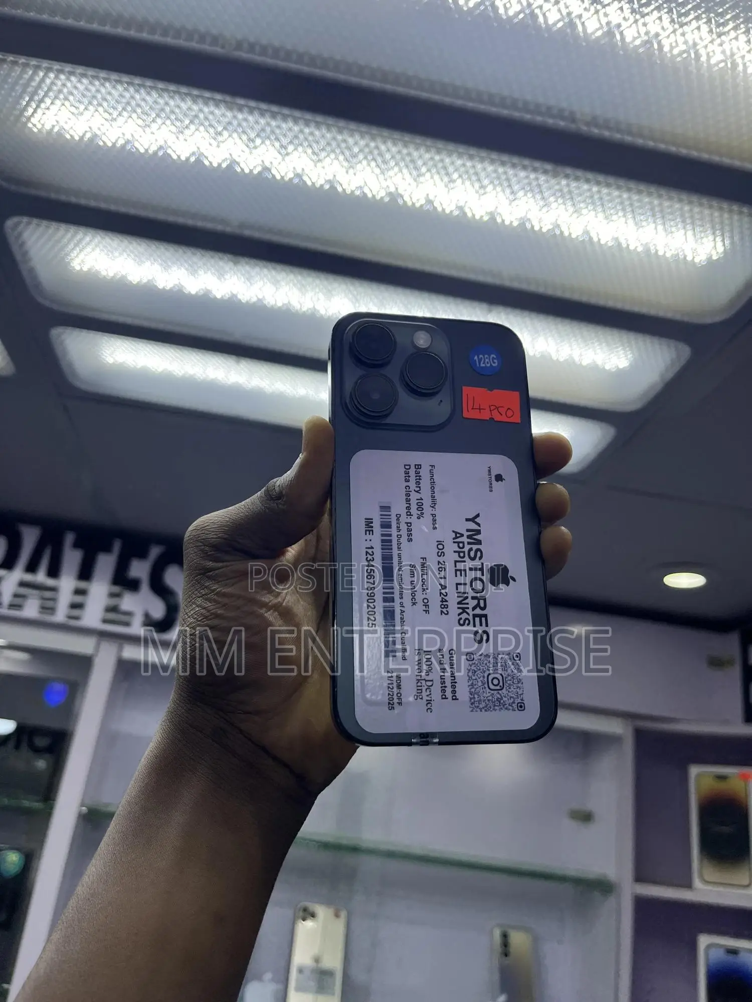 Apple iPhone 14 Pro 128 GB Black
