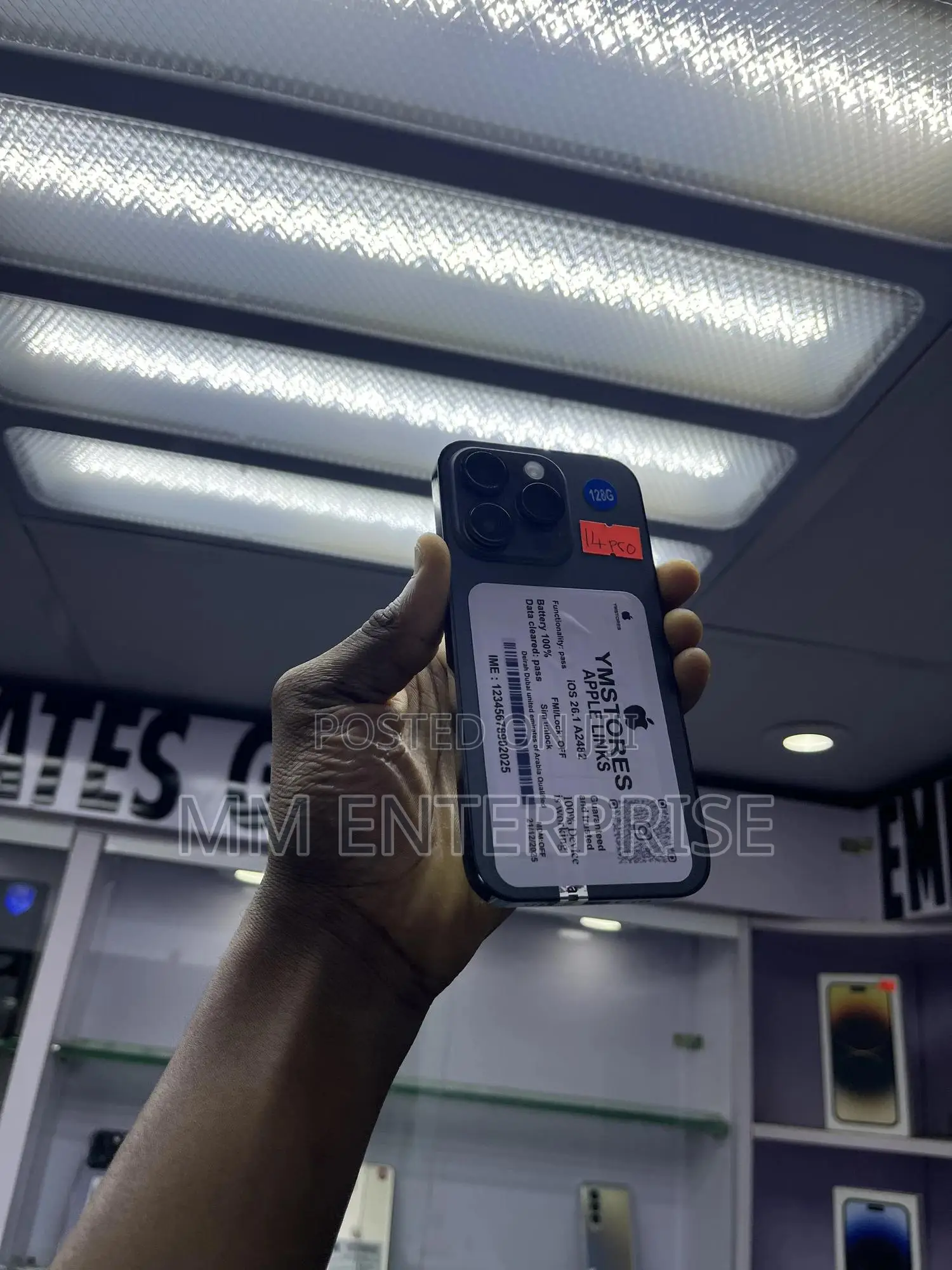 Apple iPhone 14 Pro 128 GB Black
