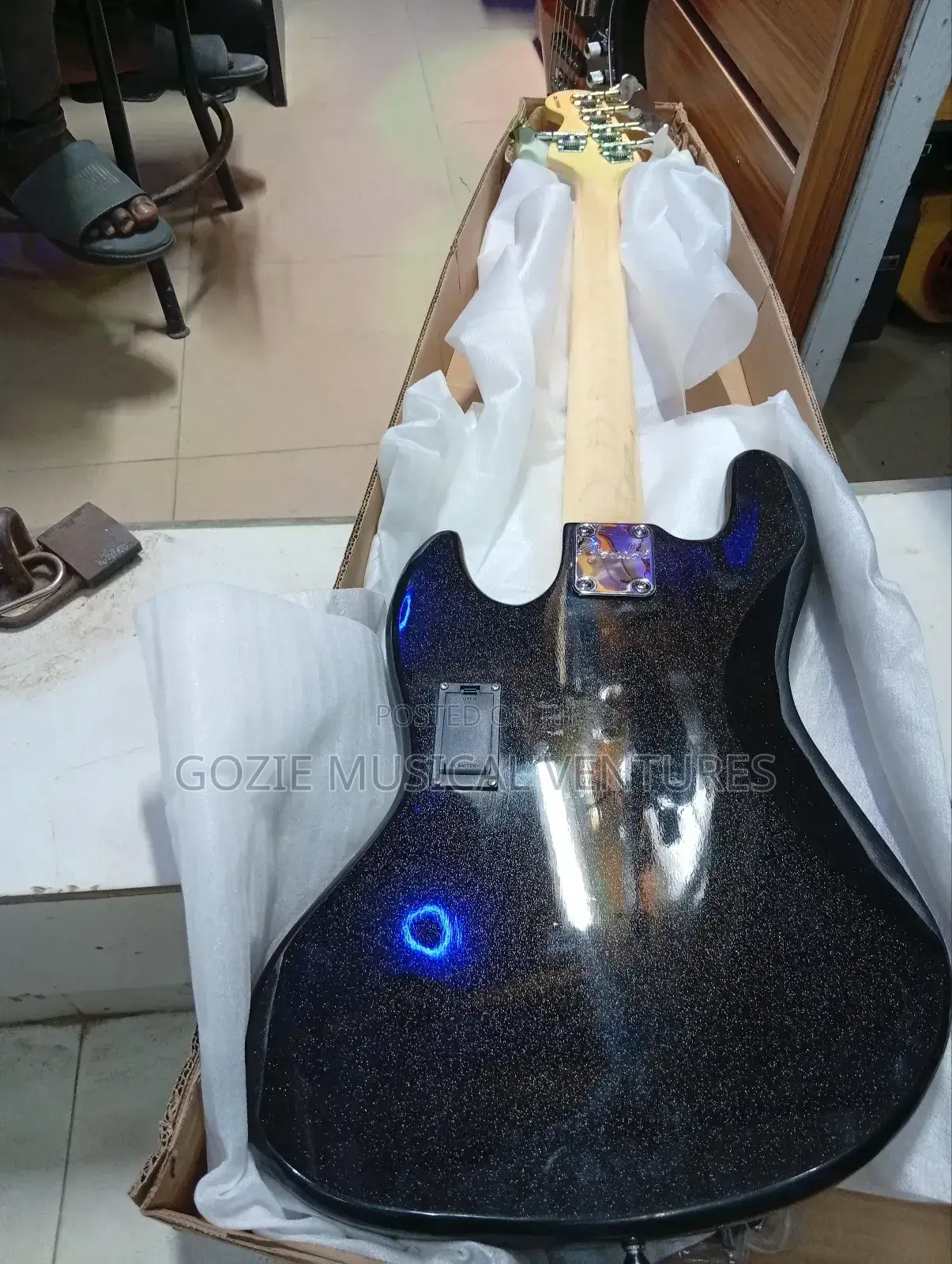 Five String Fender Squeir Jazz Bass Guitar