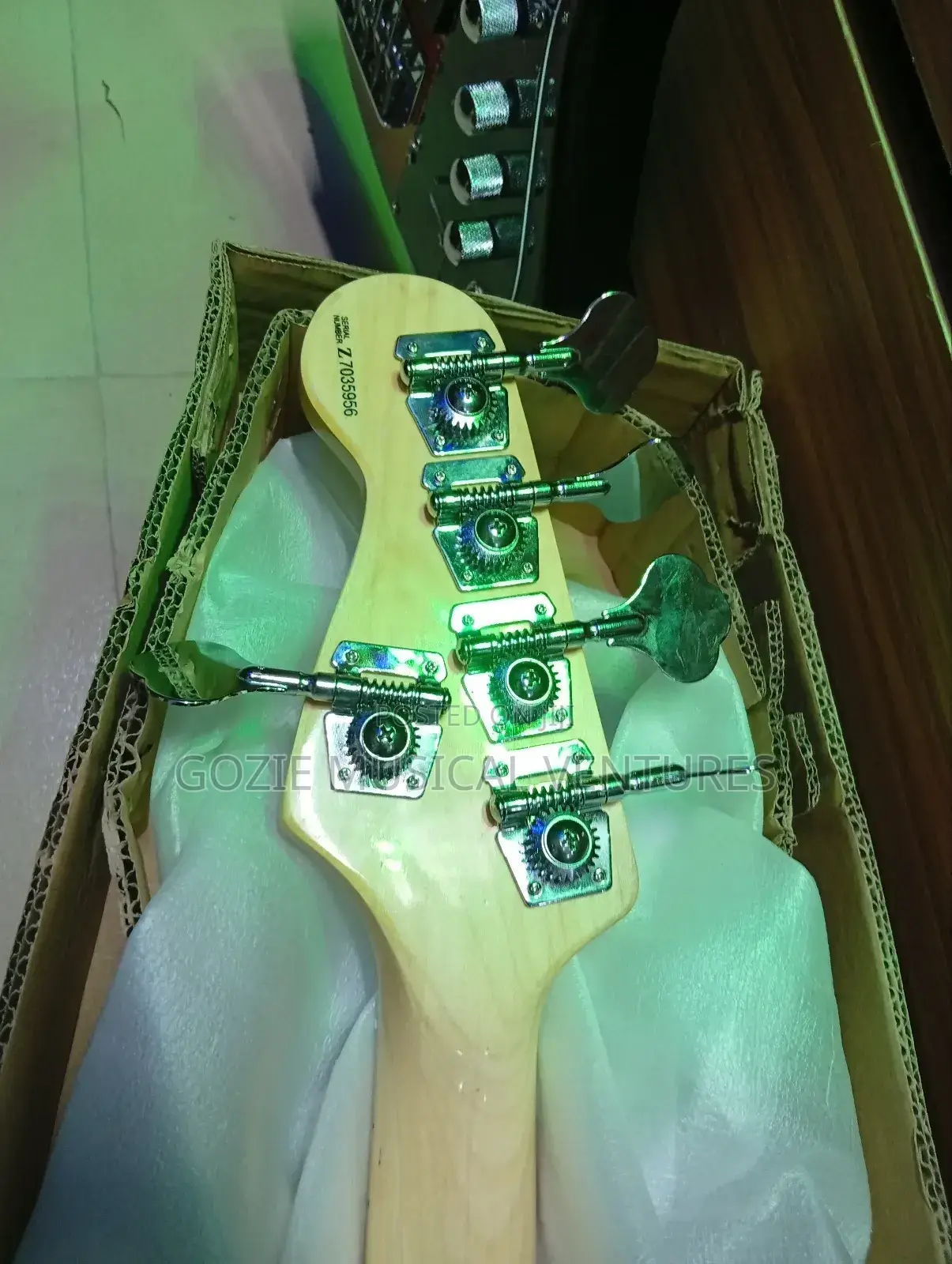 Five String Fender Squeir Jazz Bass Guitar