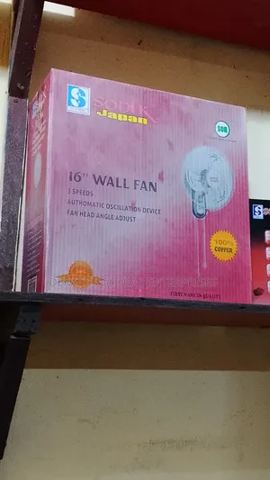Sonik Japan 16" Wall Fan With Iron Blade