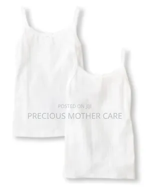 Quality Girls Cotton Tiny Hand Singlet 3 Pics