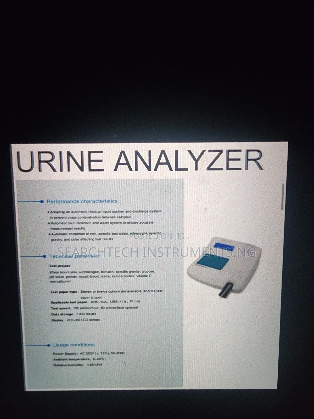 Urine Analyzer