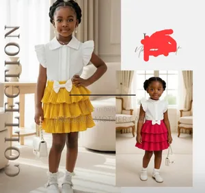 Girls Shirt Top and Cooperate Wears Set 2 Pics