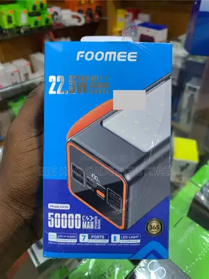 Foomee 50000mah Power Bank With Led Light