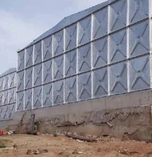 Pressed Steel Braithwaite Water Tank, Stanchion Fabrication