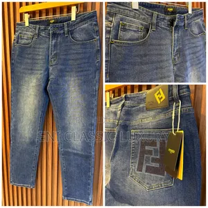 Best Quality Luxury Men's Jeans Gucci Well Banded Package