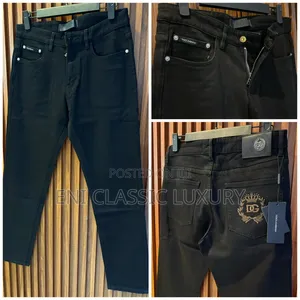 Best Quality Luxury Men's Jeans Gucci Well Banded Package