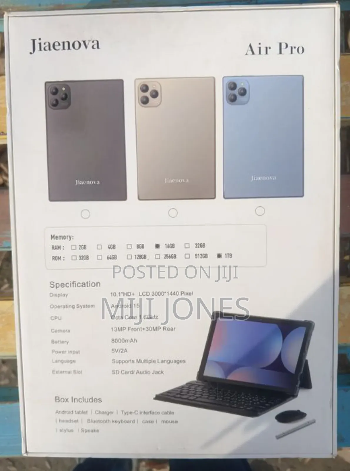 New Tablet 1 TB