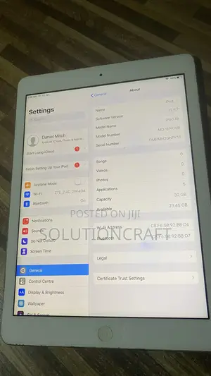 Apple iPad Air 32 GB Silver