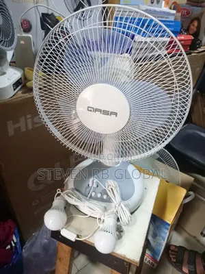 Qasa 12 Inches 3-in-1 Rechargeable Table Fan | QRF 2912