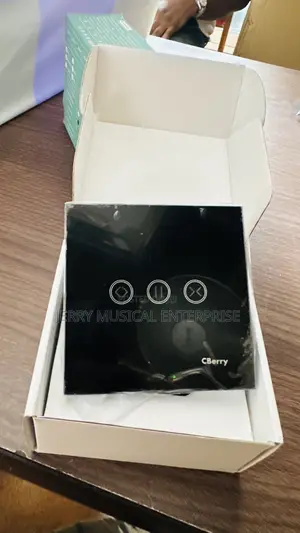 Smart Curtain Switch Black Color
