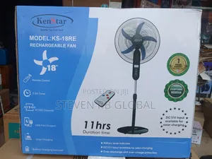Kenstar 18 Inches Rechargeable Standing Fan | Ks-18re