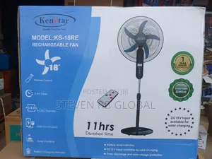 Kenstar 18 Inches Rechargeable Standing Fan | Ks-18re