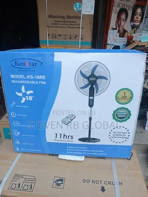Kenstar 18 Inches Rechargeable Standing Fan | Ks-18re