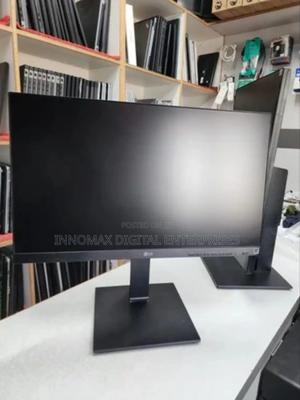 Lg 24-Inches Frameless Ips FHD 1080p Hdmi Monitor With Adjustable Stand