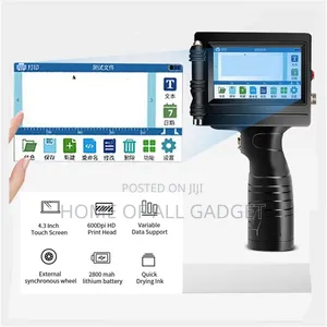 Handheld Inkjet Printer For Barcodes/Code/Date Label.