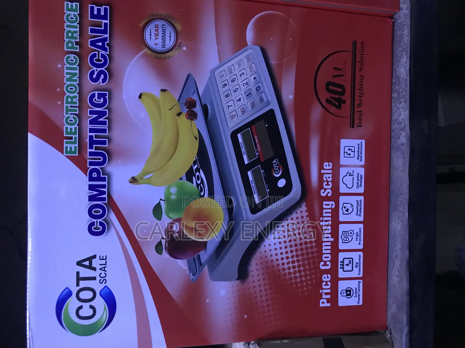 Cota 40kg Digital Price Computing Scale