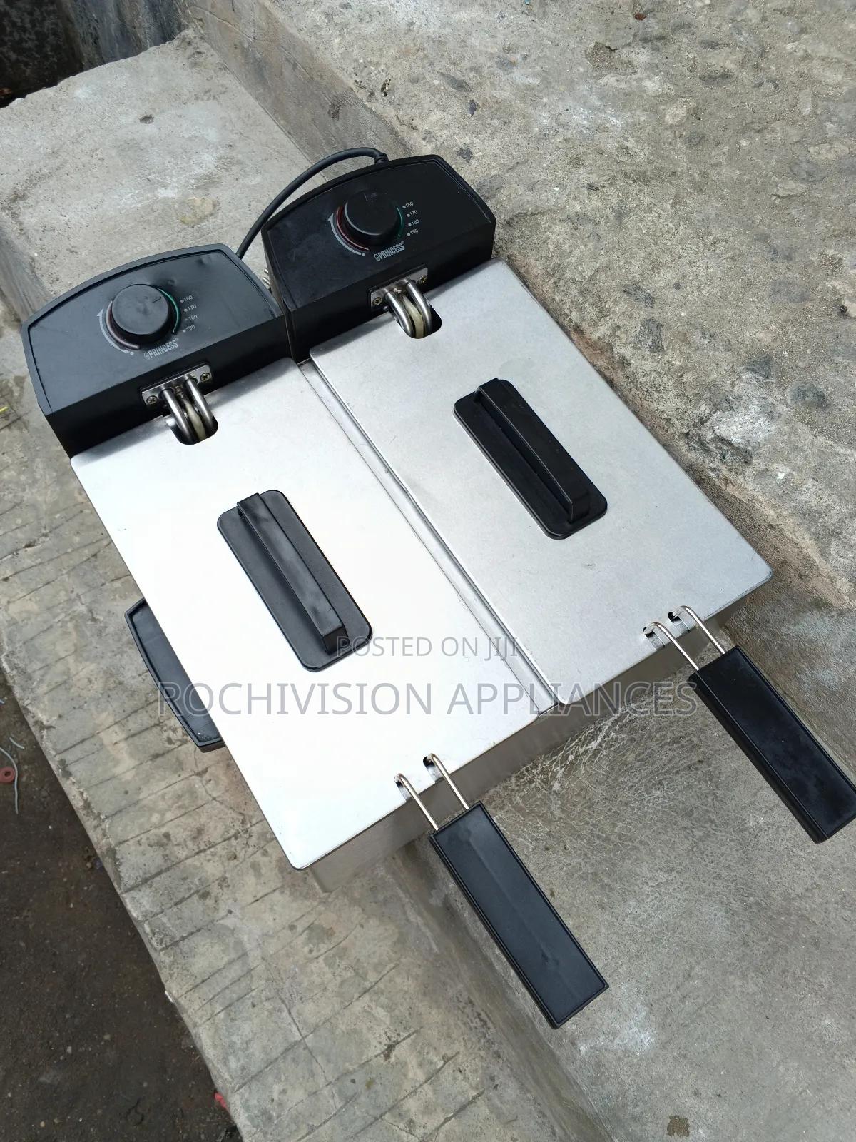Electric Double Deep Fryer Double Professional Deep Fryer Industrial