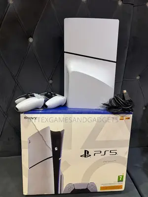 Open Box Ps 5 Slim 1tb With 2 Pads And Games