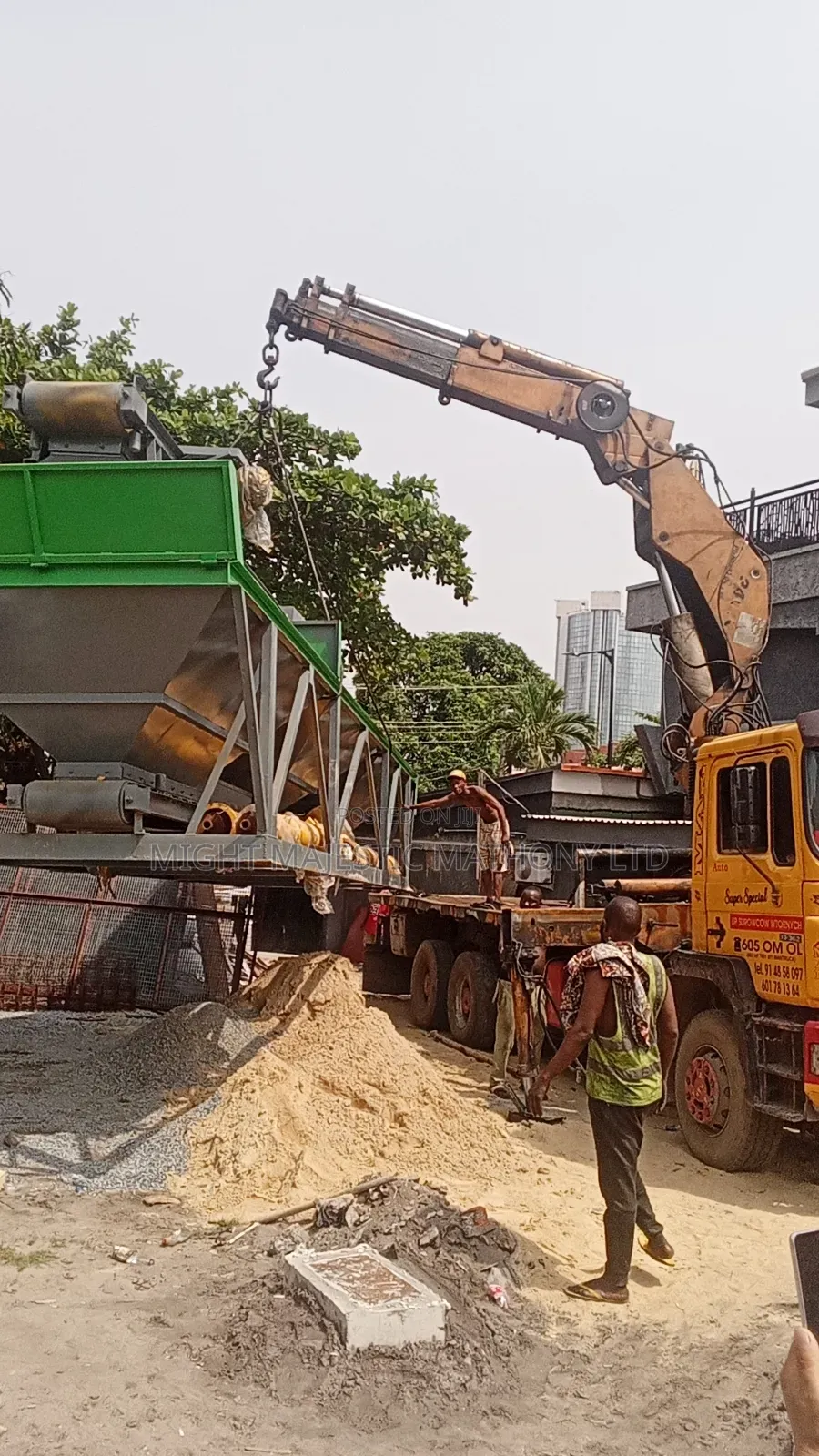 Hiab for Rent and Services