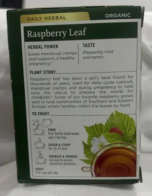 Traditional Medicinals Raspberry Leaf Tea